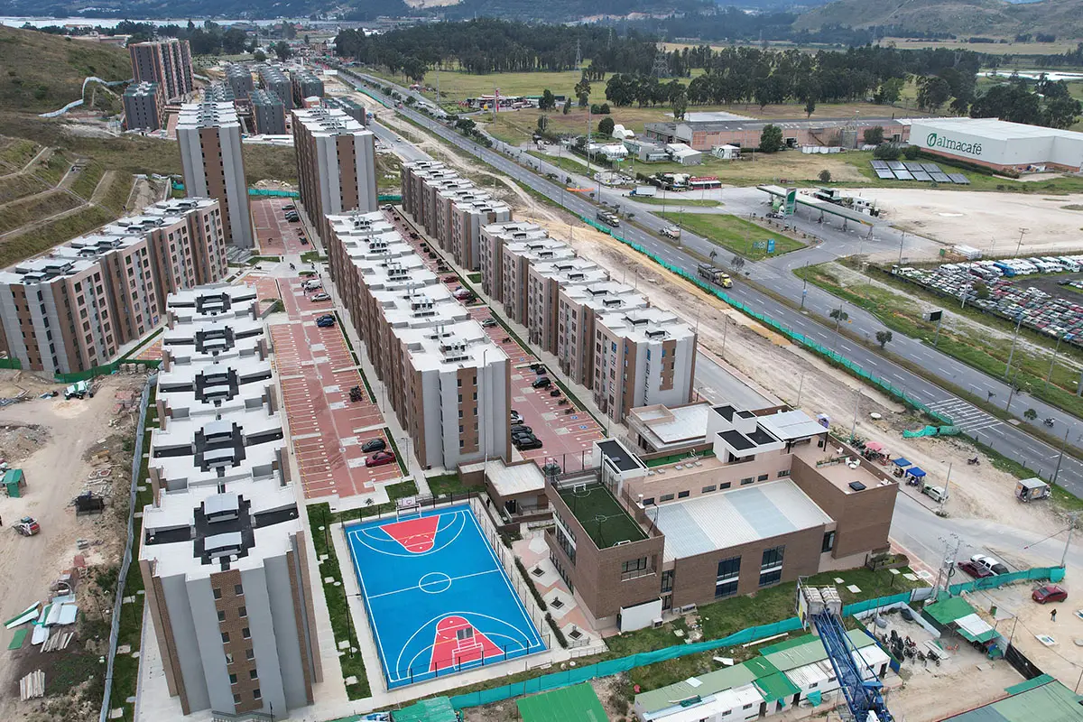 Foto del proyecto Caminos del Vinculo en avance de obra septiembre de 2025