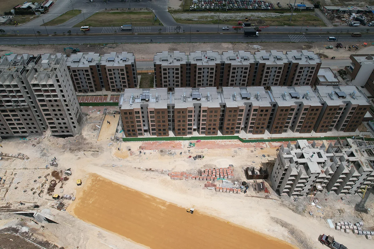 Foto del proyecto Caminos del Vinculo en avance de obra Septiembre de 2024