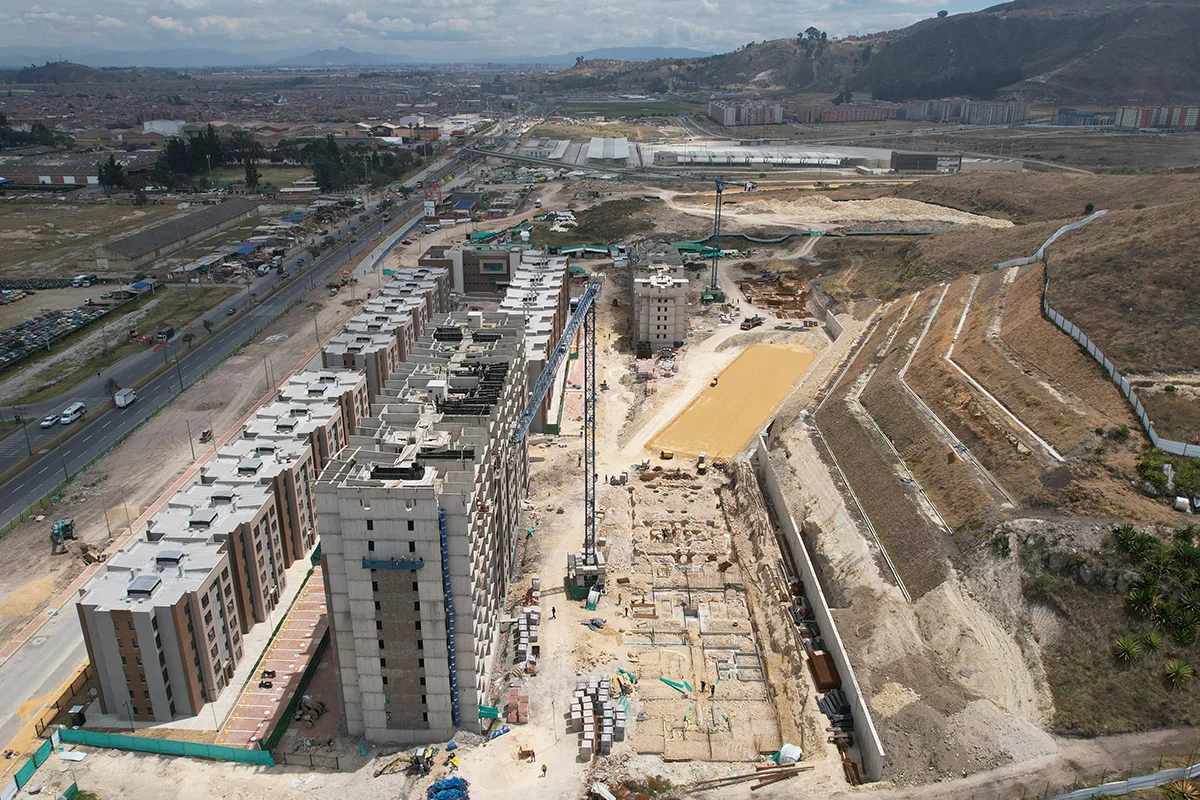 Foto del proyecto Caminos del Vinculo en avance de obra Septiembre de 2024