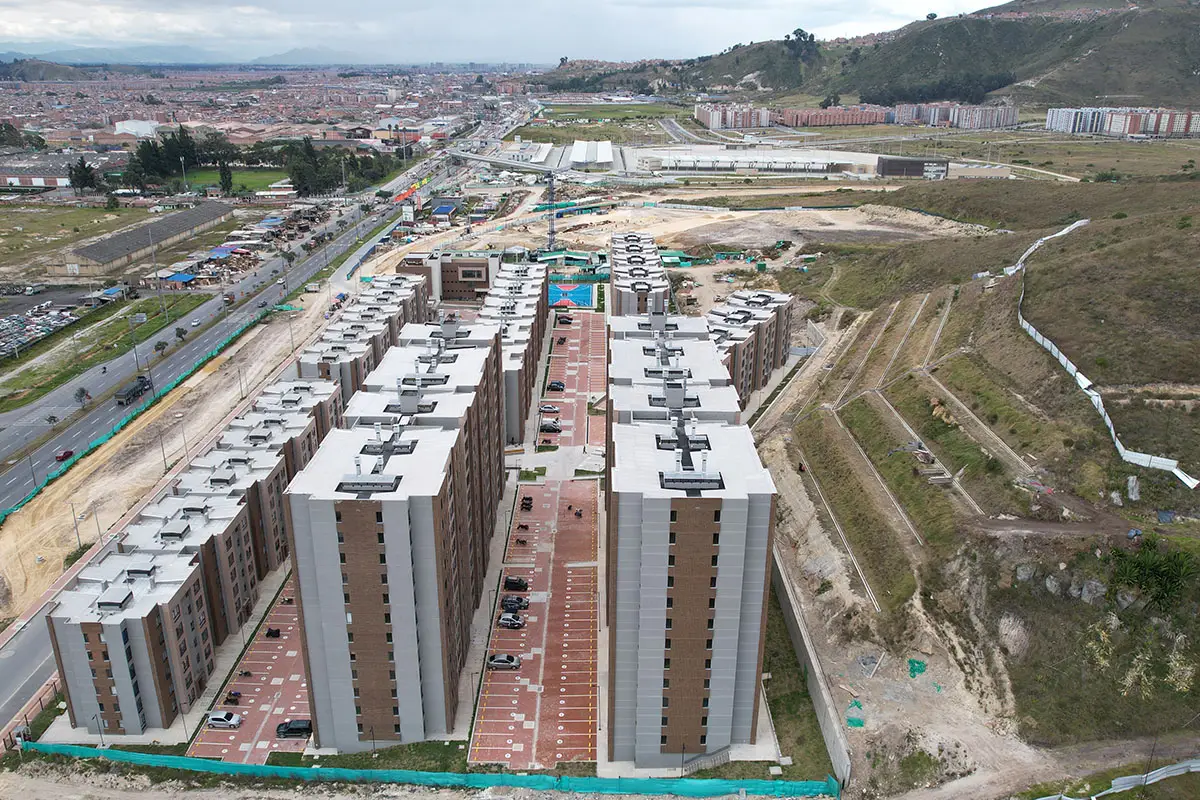 Foto del proyecto Caminos del Vinculo en avance de obra septiembre de 2025