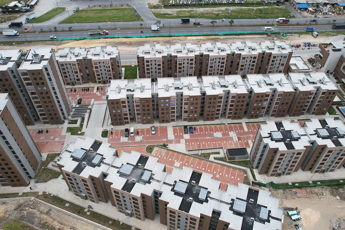 Foto del proyecto Caminos del Vinculo en avance de obra septiembre de 2025