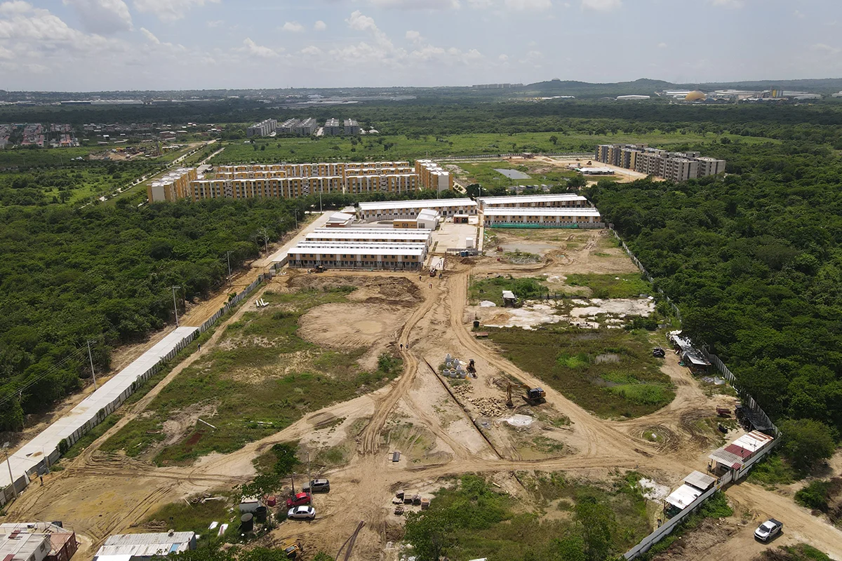 Foto del proyecto Casas de Portobelo en avance de obra Septiembre de 2024