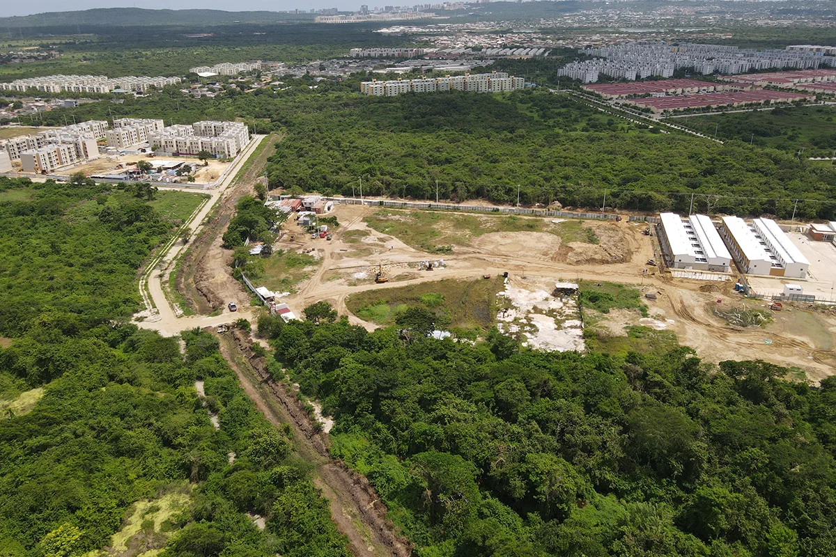 Foto del proyecto Casas de Portobelo en avance de obra Septiembre de 2024