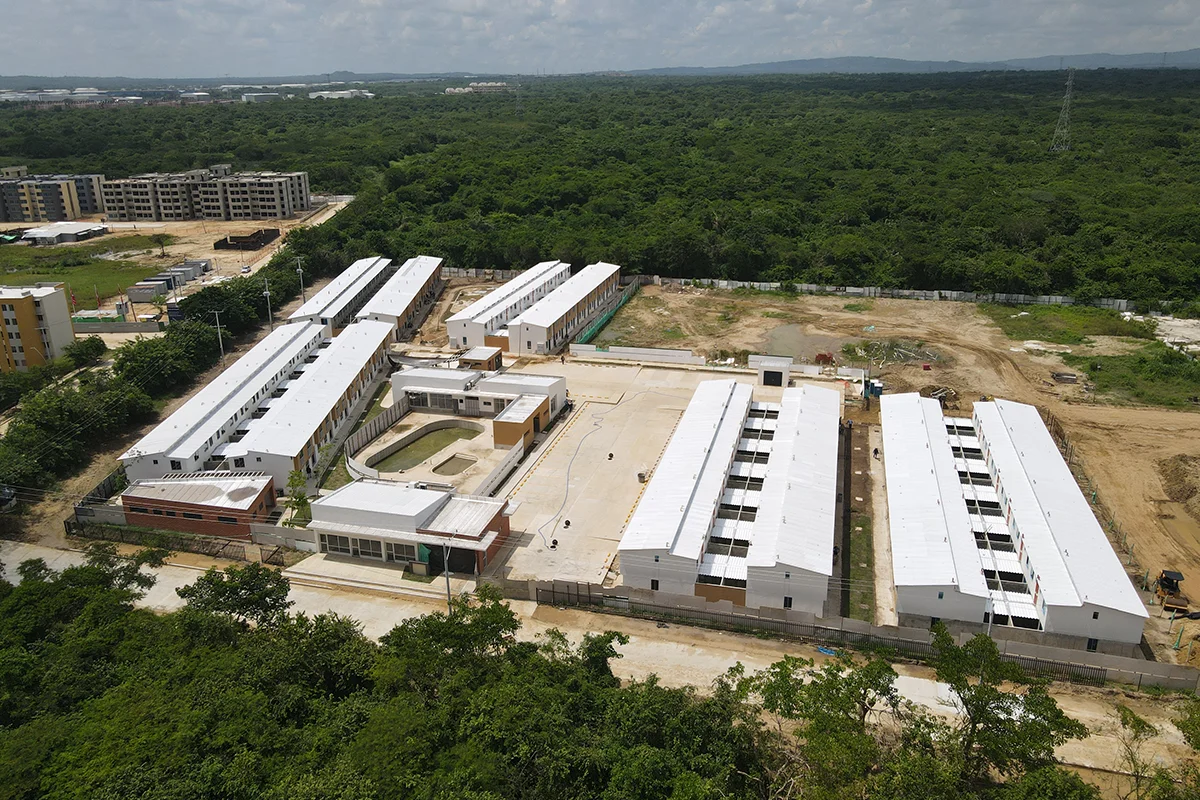 Foto del proyecto Casas de Portobelo en avance de obra Septiembre de 2024