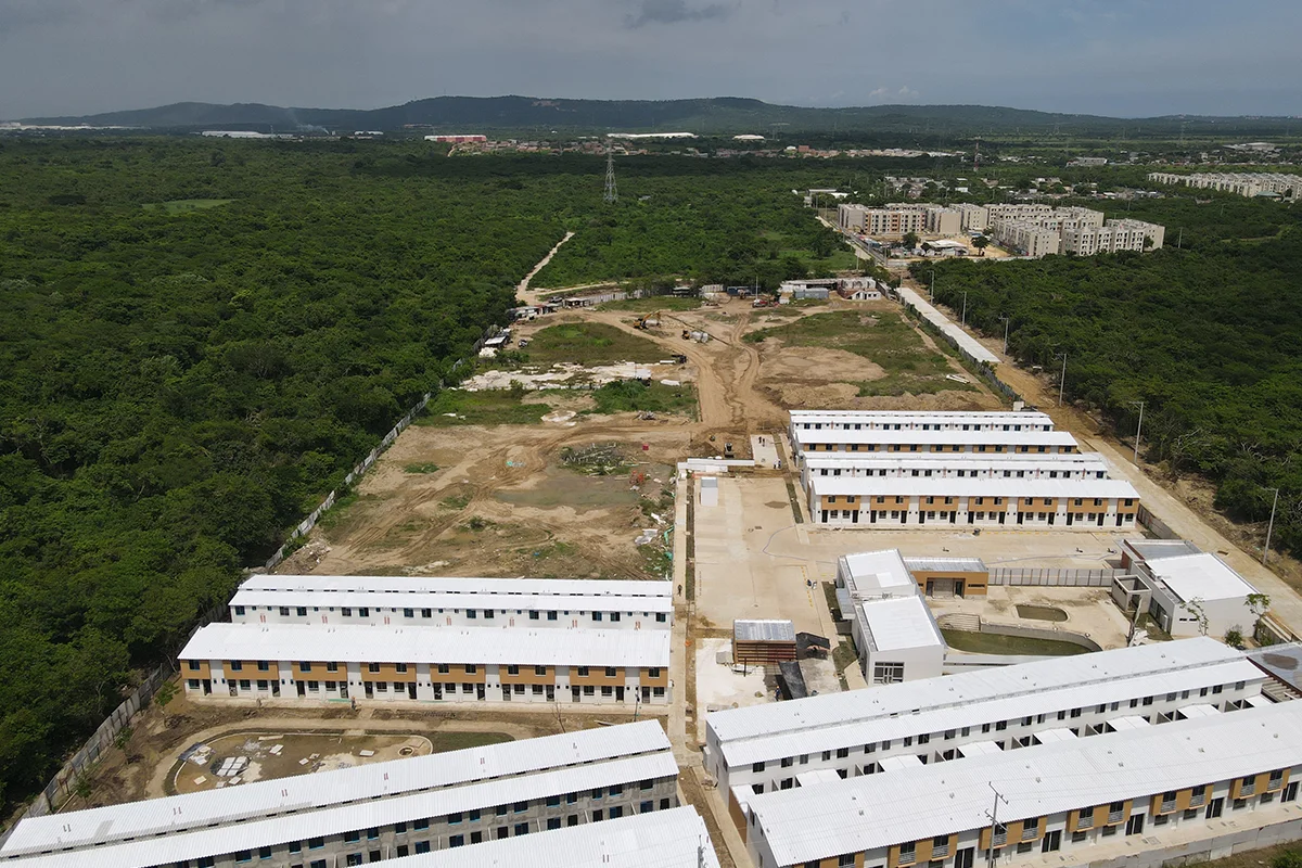 Foto del proyecto Casas de Portobelo en avance de obra Septiembre de 2024