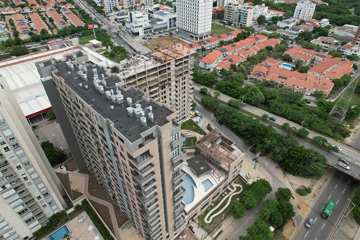  Foto del proyecto Castellana 51 en avance de obra septiembre de 2025