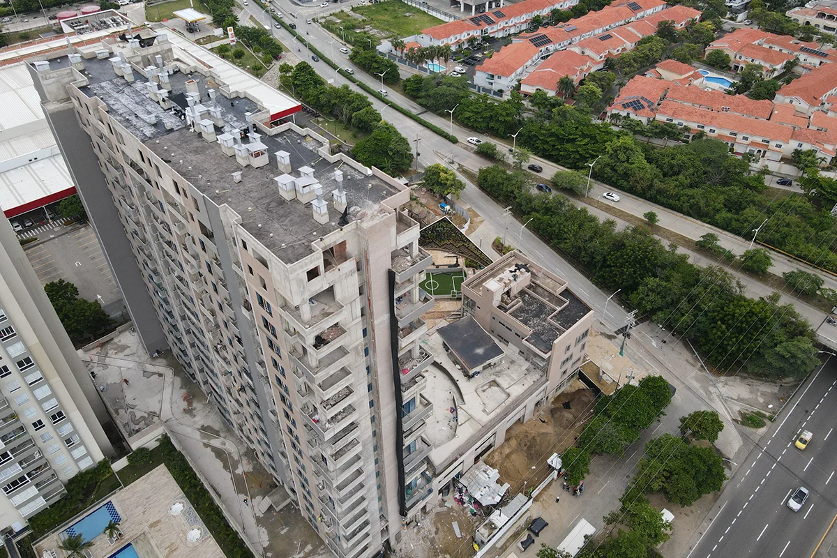  Foto del proyecto Castellana 51 en avance de obra Septiembre de 2024