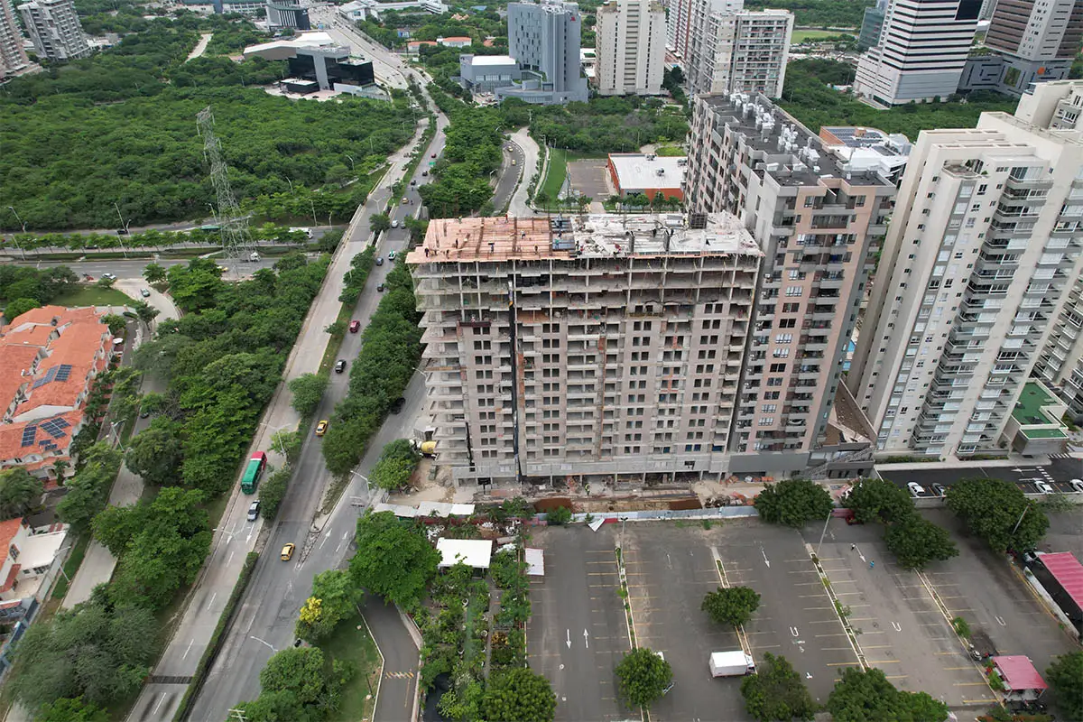  Foto del proyecto Castellana 51 en avance de obra septiembre de 2025