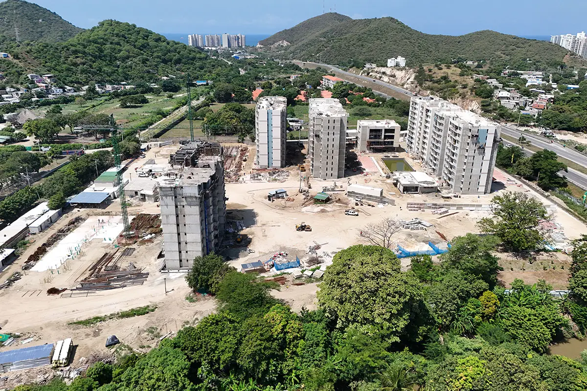 Foto del Proyecto Country Reservado en avance de obra septiembre de 2025