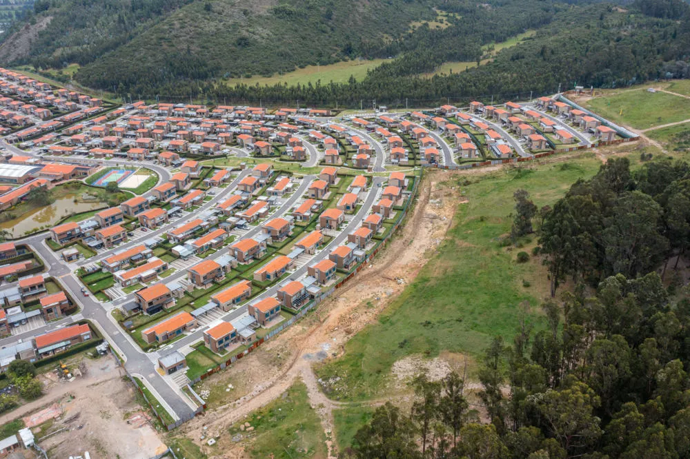 Foto del proyecto Entrelomas en avance de obra septiembre de 2025