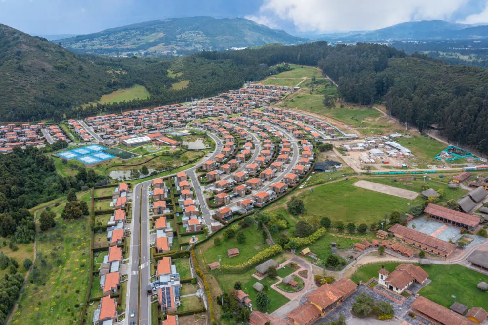 Foto del proyecto Entrelomas en avance de obra septiembre de 2025