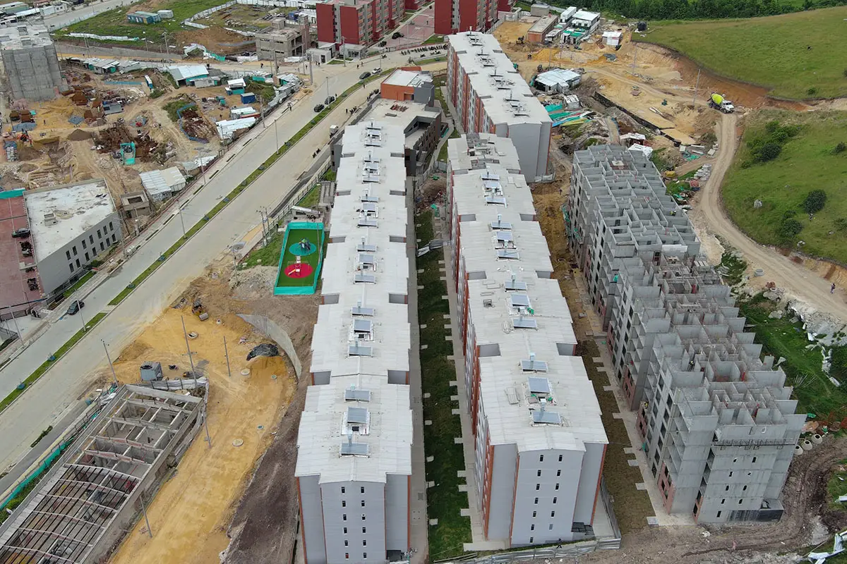 Foto del proyecto La Cristalina en avance de obra septiembre del 2025