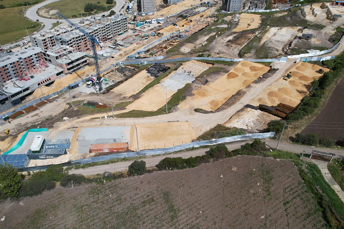 Foto del proyecto Las Violetas en avance de obra Septiembre de 2024