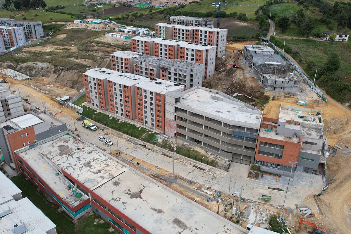 Foto del proyecto Las Violetas en avance de obra septiembre de 2025