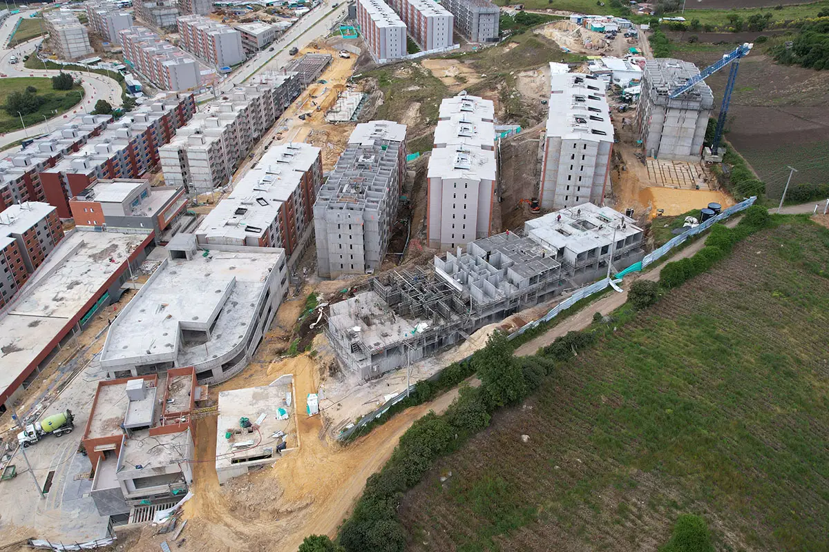 Foto del proyecto Las Violetas en avance de obra septiembre de 2025
