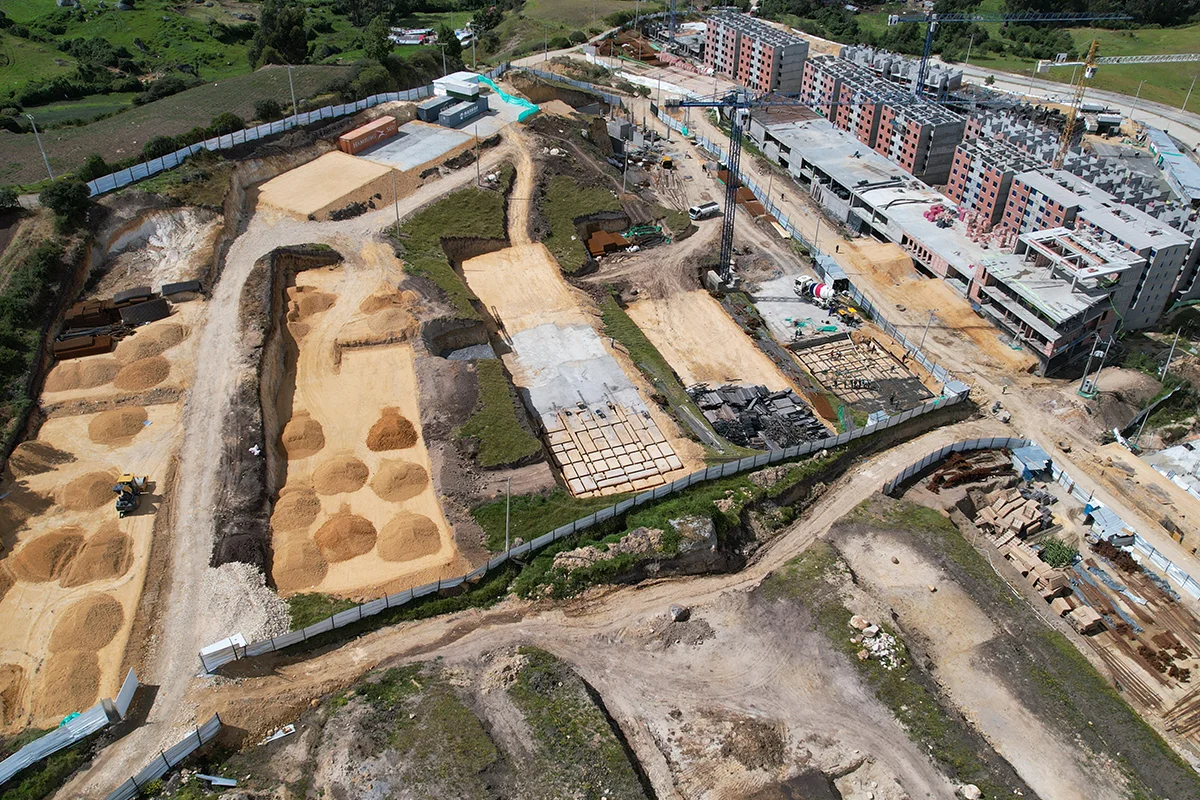 Foto del proyecto Las Violetas en avance de obra Septiembre de 2024