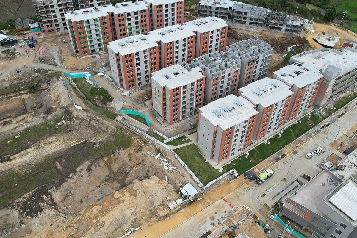 Foto del proyecto Las Violetas en avance de obra septiembre de 2025