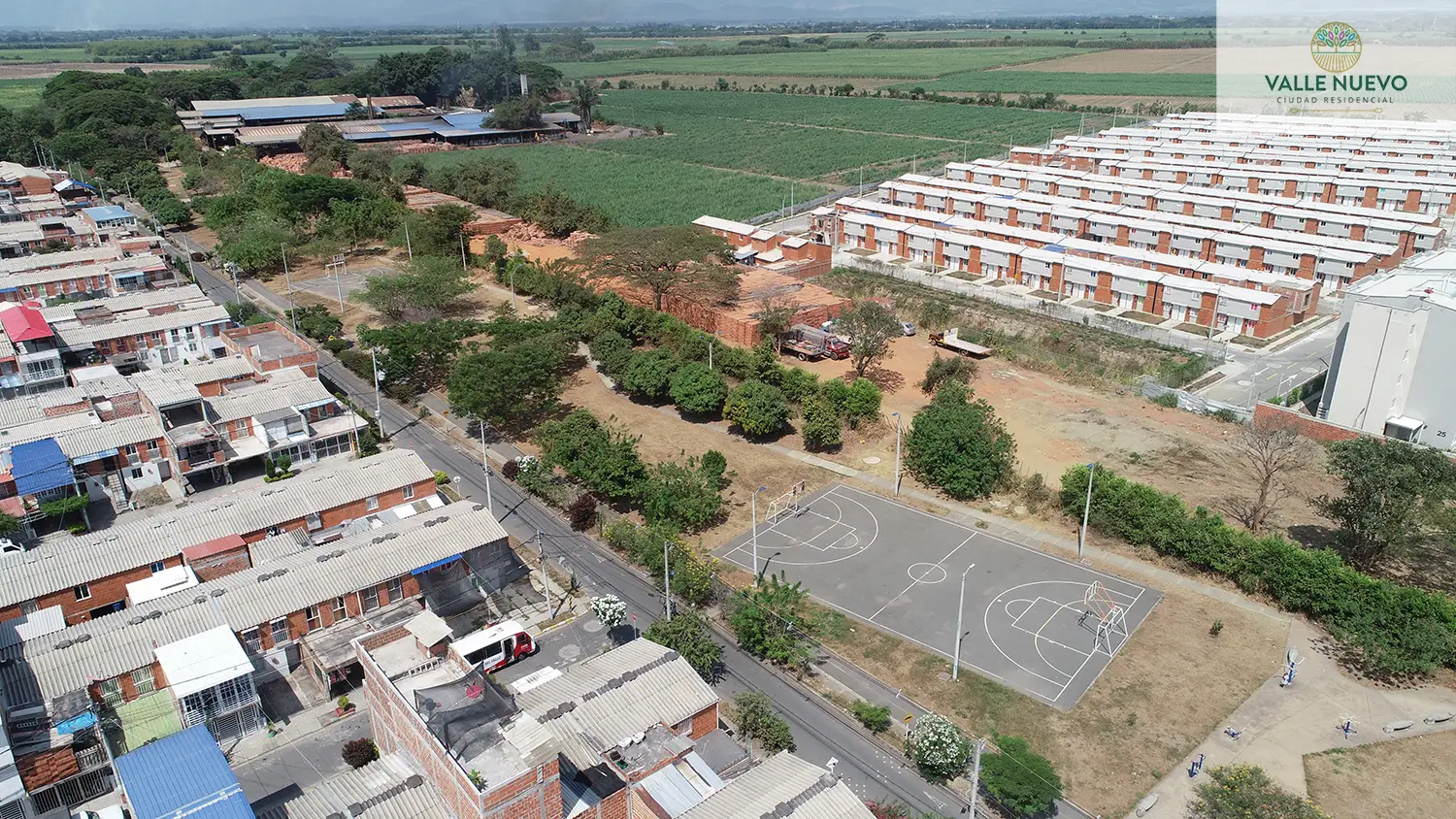 Foto del Macroproyecto Valle Nuevo en avance de obra septiembre de 2024