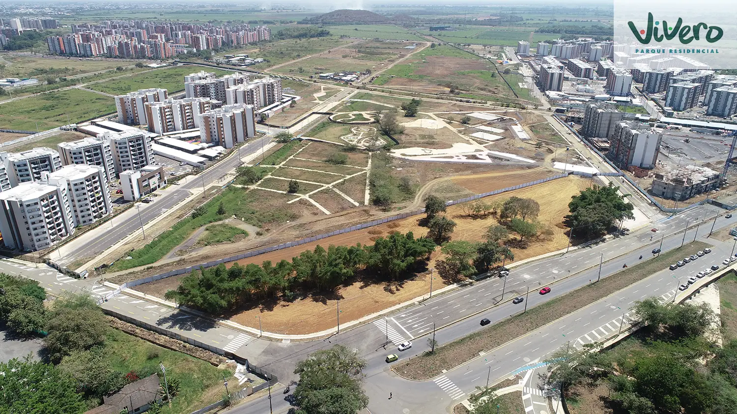 Foto del Macroproyecto Vivero Parque Residencial en avance de obra Septiembre de 2024