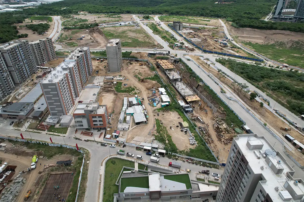 Foto del proyecto Malta en avance de obra septiembre de 2025