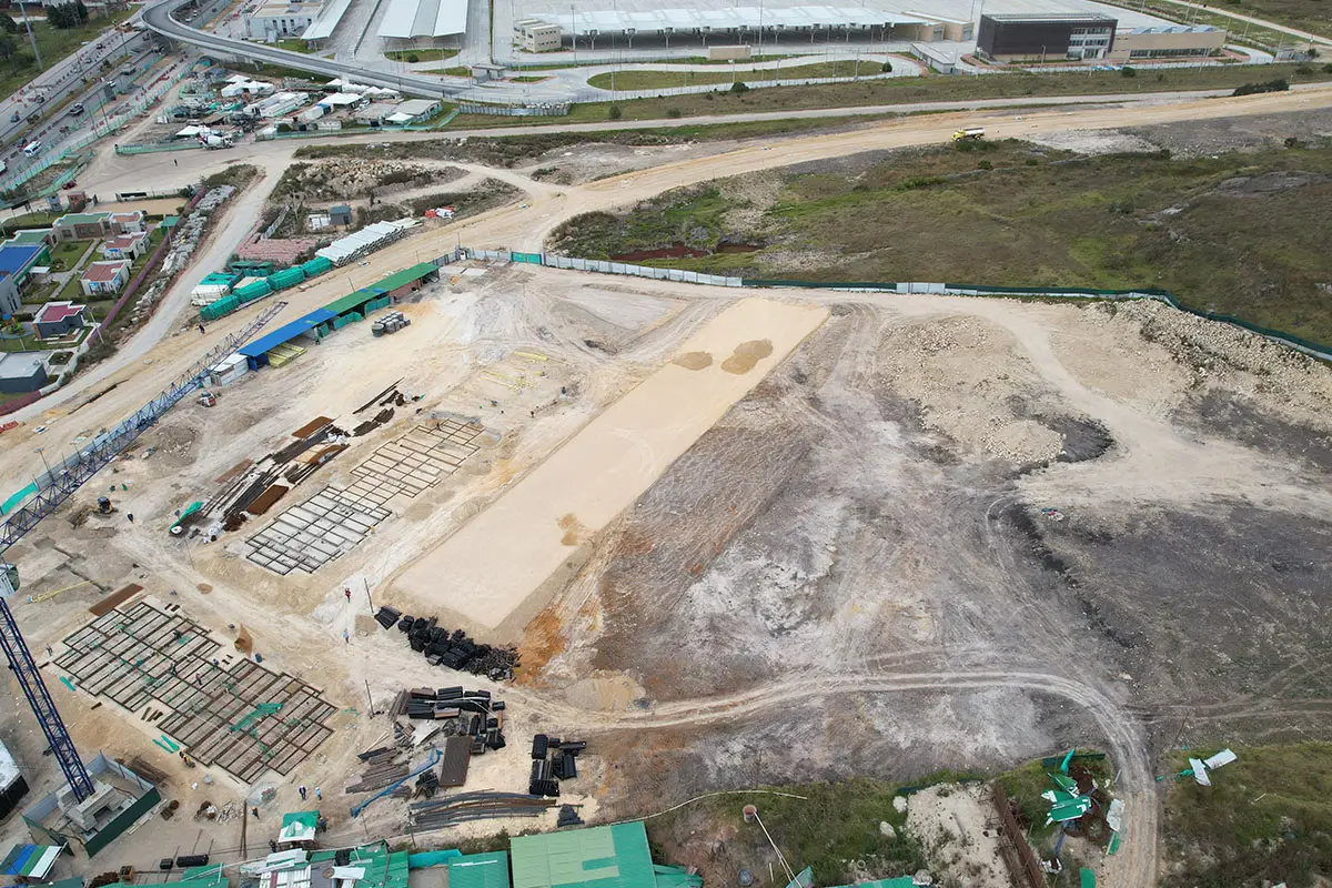 Foto del proyecto Parques del vínculo en avance de obra septiembre de 2025