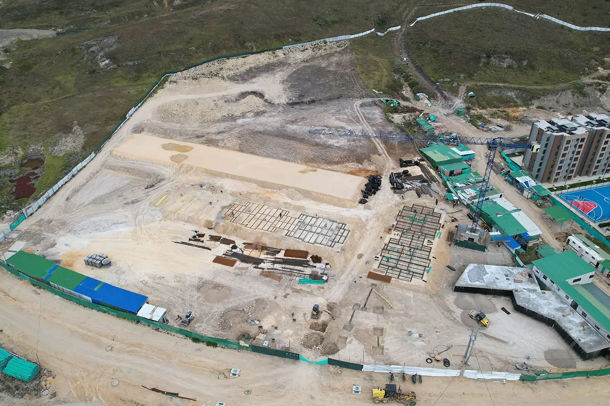 Foto del proyecto Parques del vínculo en avance de obra septiembre de 2025