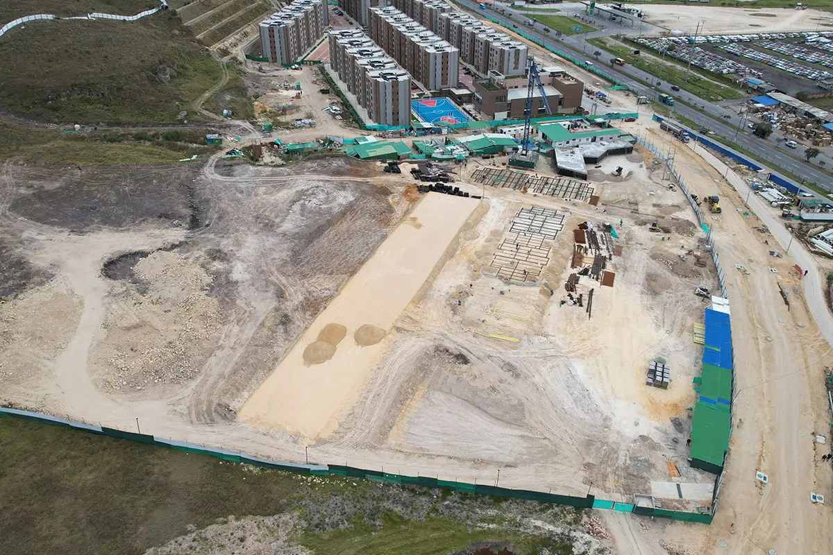 Foto del proyecto Parques del vínculo en avance de obra septiembre de 2025