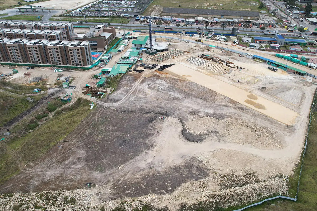 Foto del proyecto Parques del vínculo en avance de obra septiembre de 2025