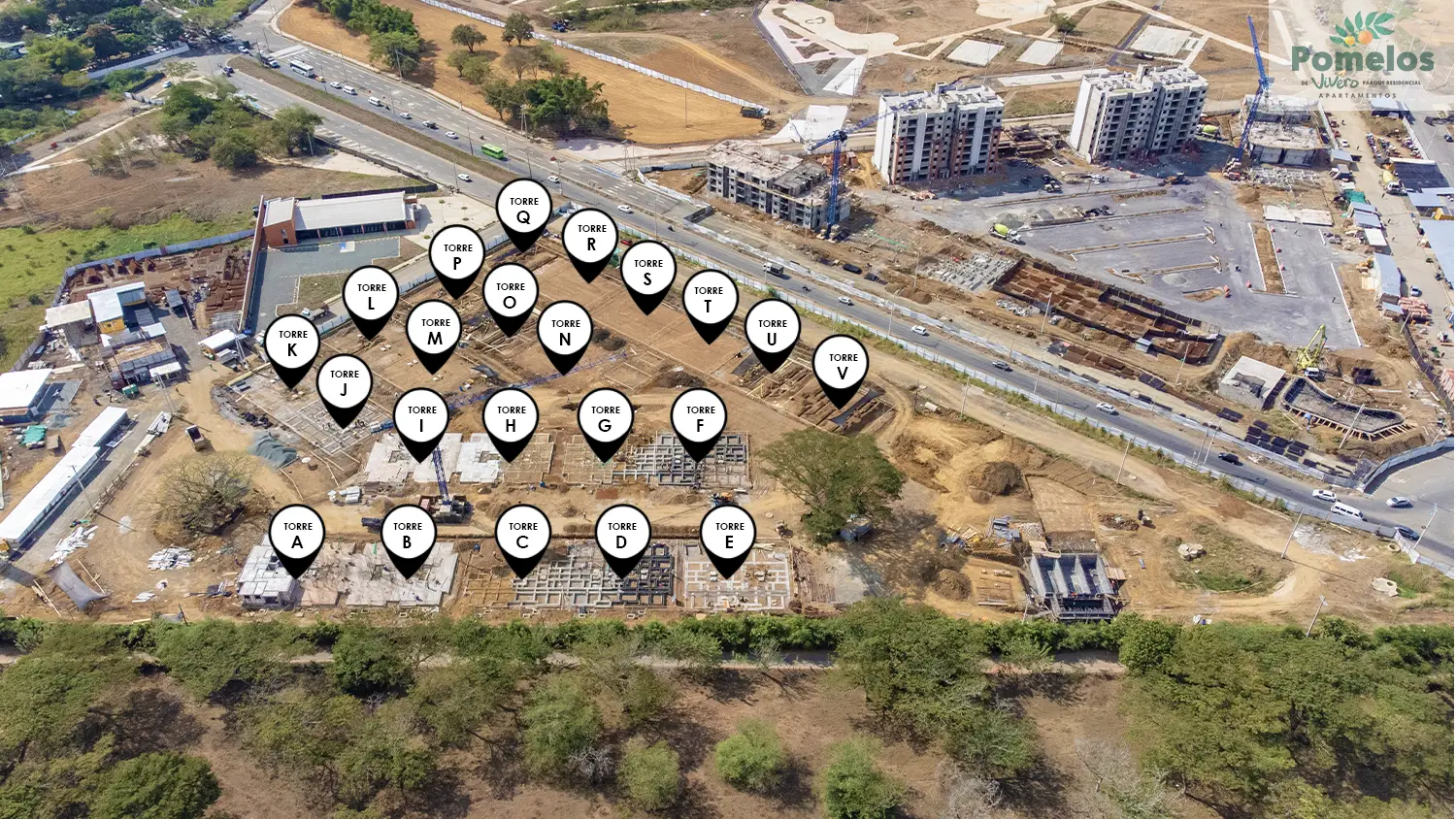 Foto del proyecto Pomelos en avance de obra Septiembre de 2024