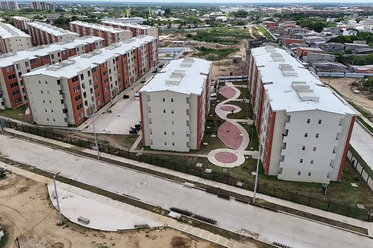 Foto del proyecto Puerto Campana en avance de obra septiembre del 2025