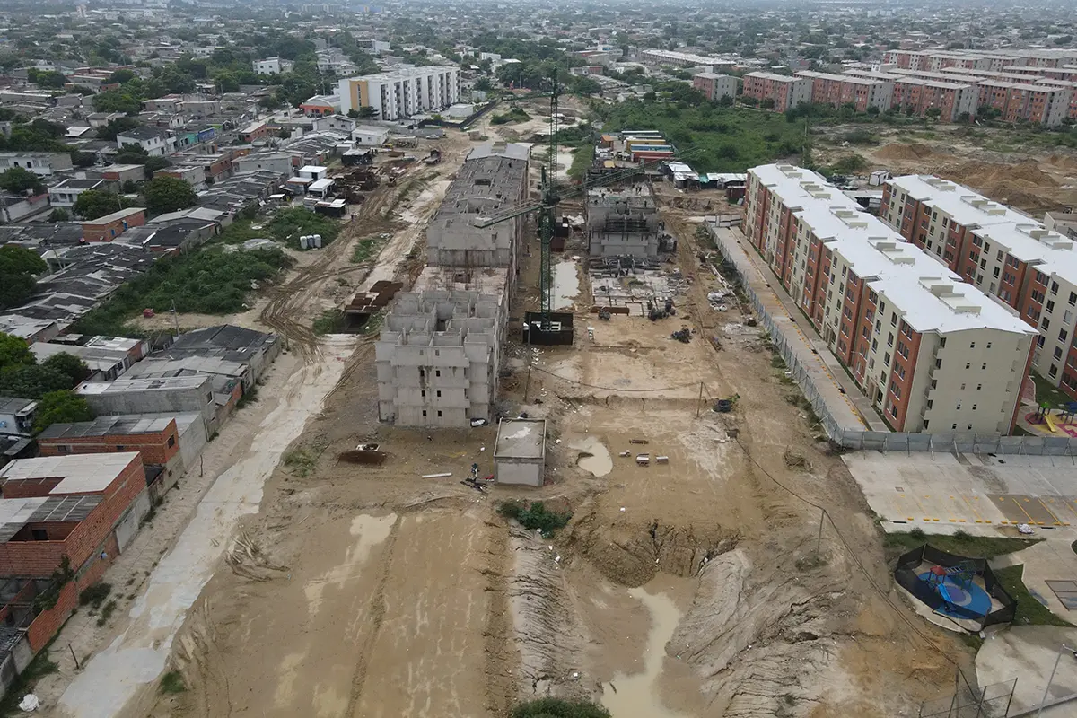 Foto del proyecto Puerto Campana en avance de obra Septiembre del 2024