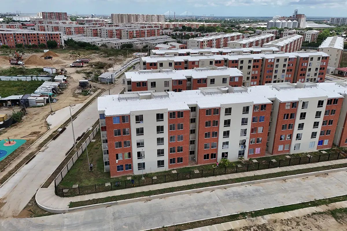 Foto del proyecto Puerto Campana en avance de obra septiembre del 2025
