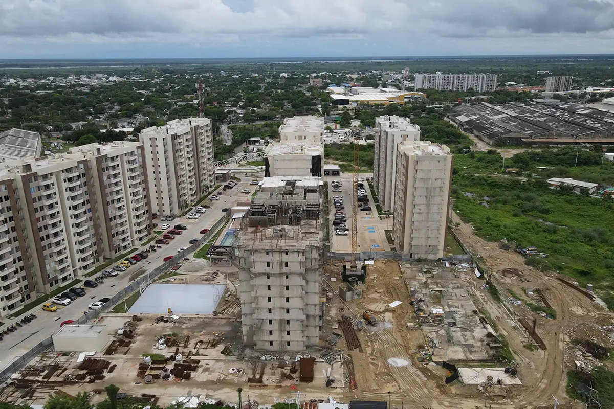 Foto del proyecto Puerto Guitarra en avance de obra Septiembre de 2024