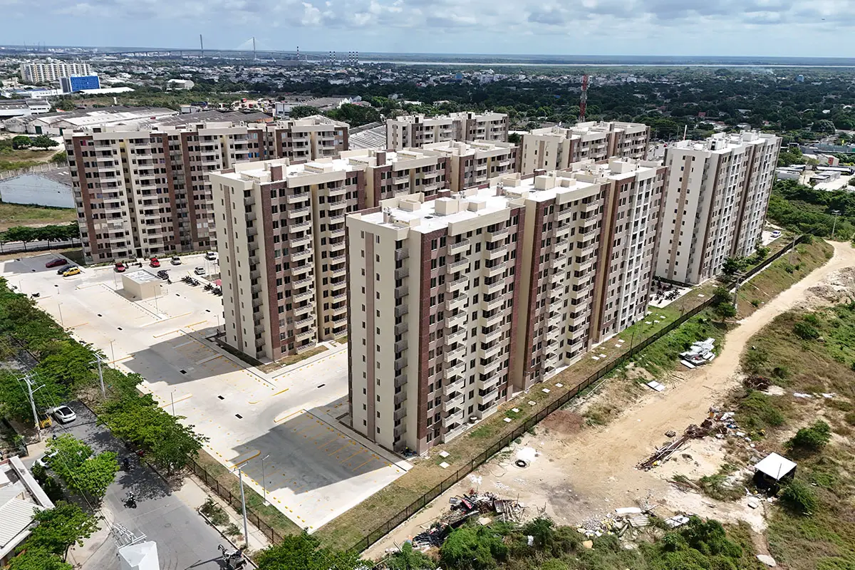 Foto del proyecto Puerto Guitarra en avance de obra septiembre de 2025