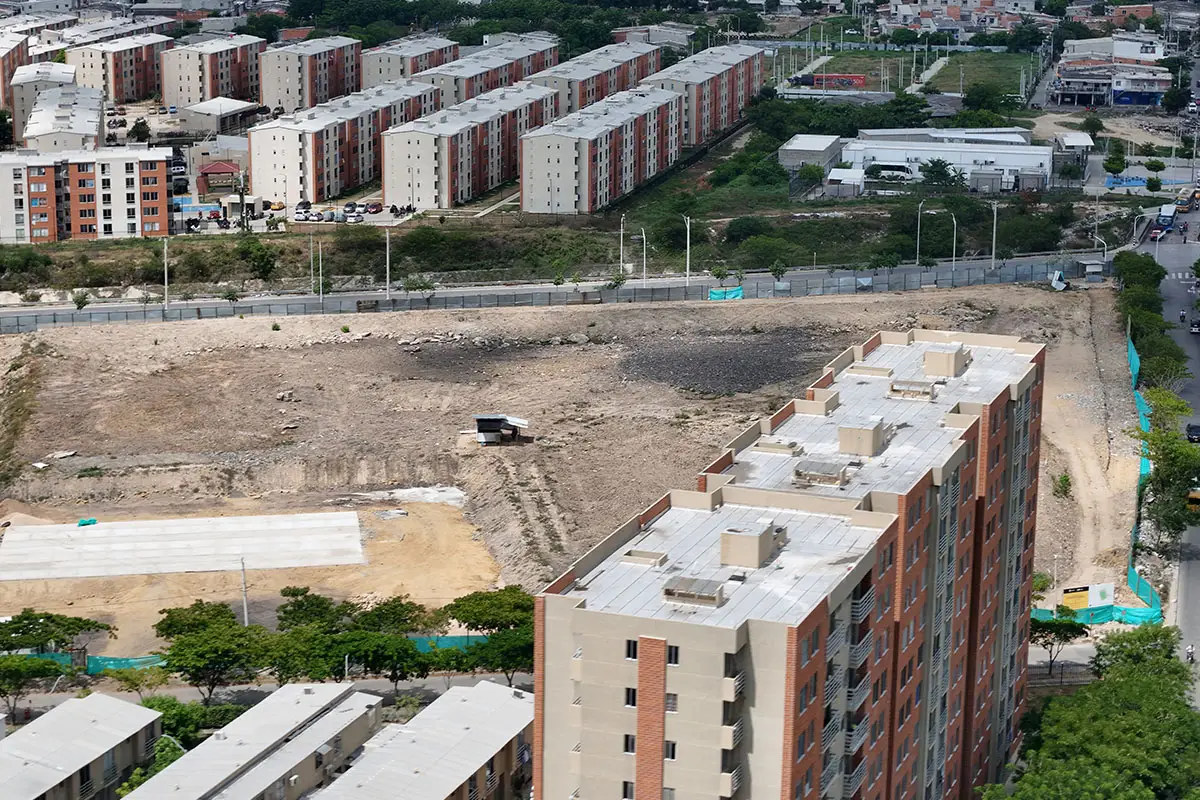 Foto del proyecto Puerto Guitarra en avance de obra septiembre de 2025