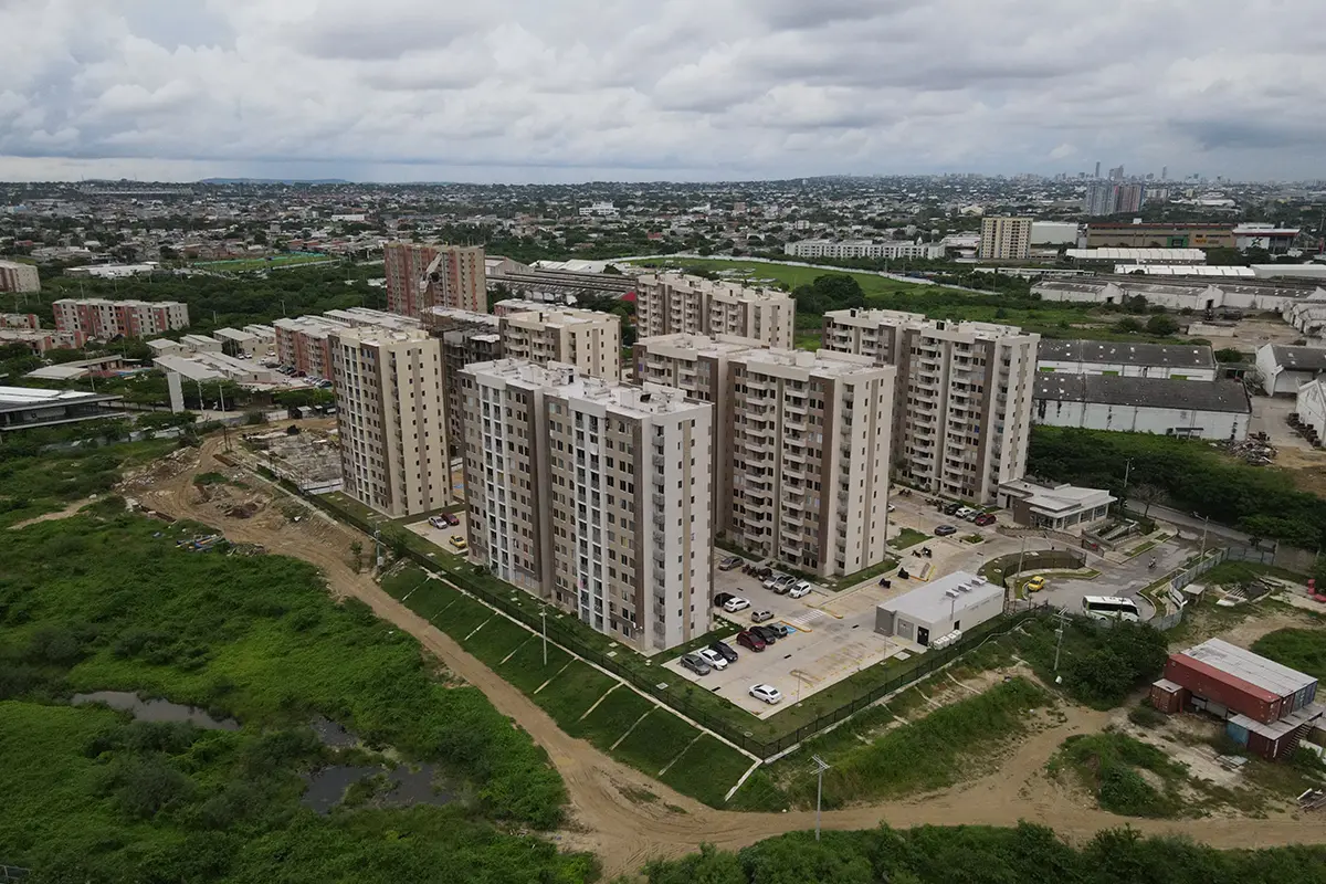 Foto del proyecto Puerto Guitarra en avance de obra Septiembre de 2024