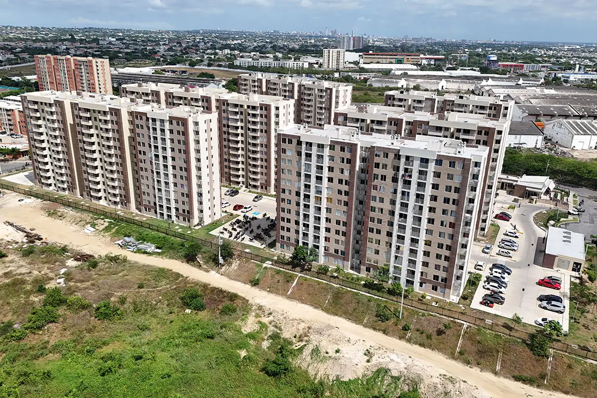 Foto del proyecto Puerto Guitarra en avance de obra septiembre de 2025