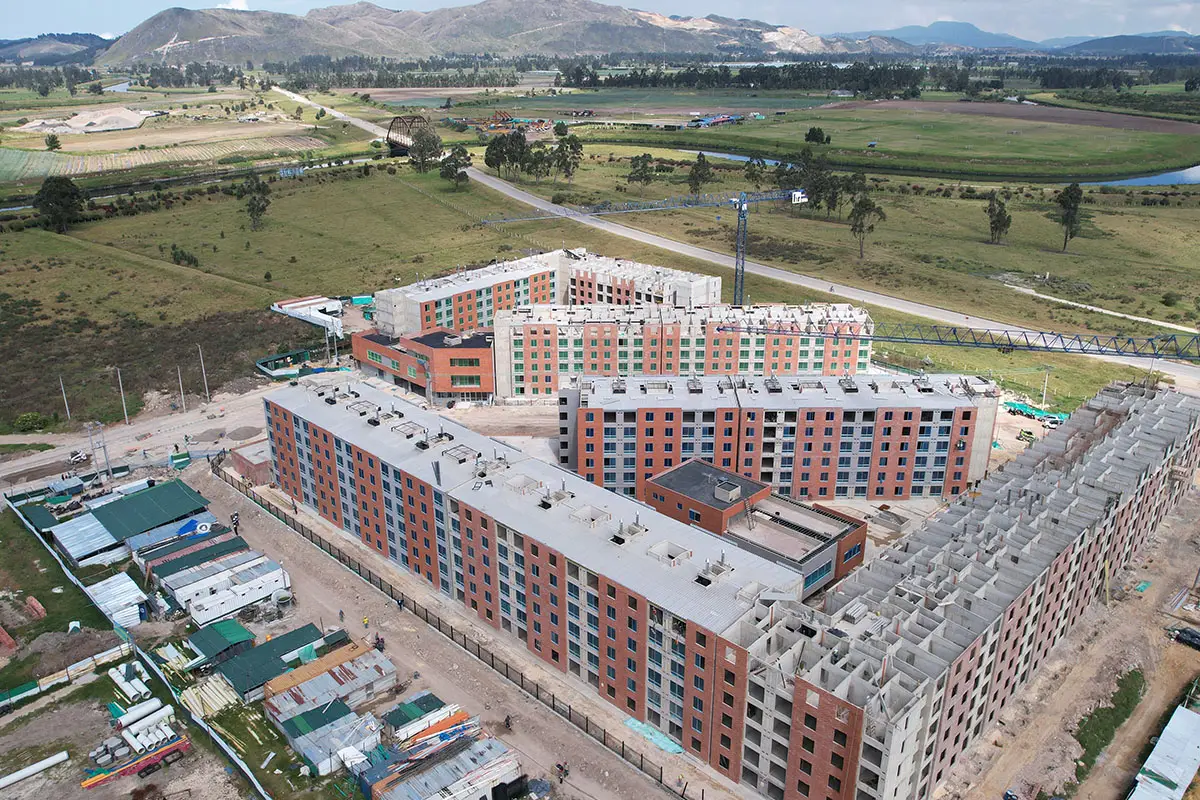 Foto del proyecto Rosa Celeste en avance de obra septiembre de 2025