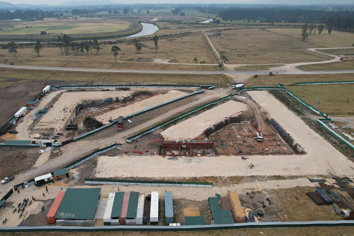 Foto del proyecto Rosa Celeste en avance de obra Septiembre de 2024