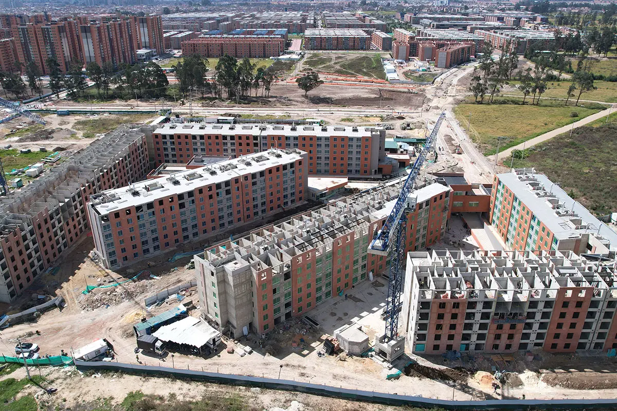 Foto del proyecto Rosa Turquesa en avance de obra septiembre de 2025