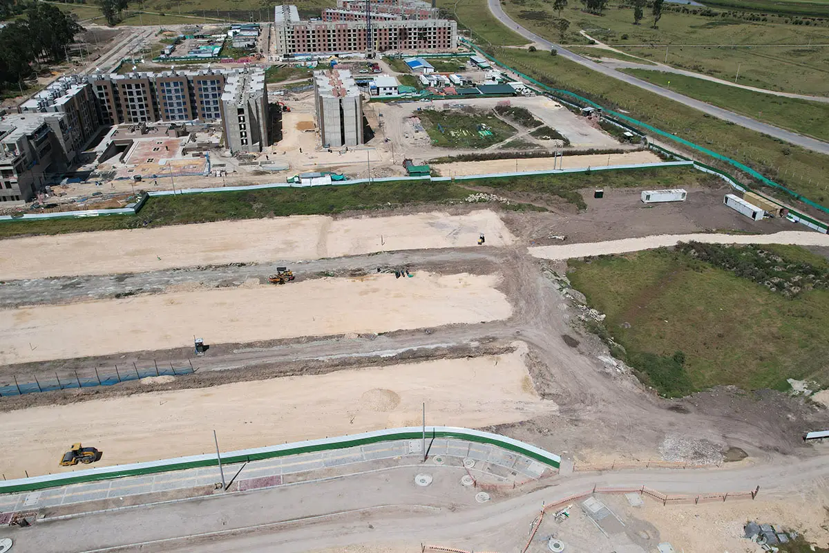 Foto del proyecto Rosa Violeta en avance de obra septiembre de 2025