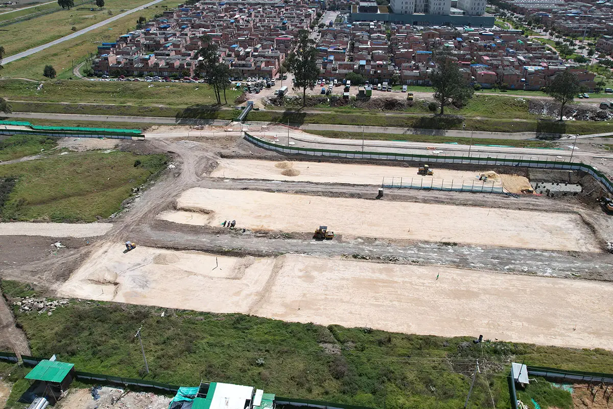 Foto del proyecto Rosa Violeta en avance de obra septiembre de 2025