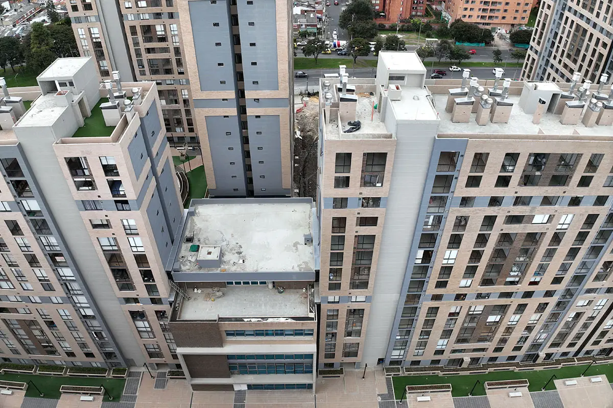 Foto del proyecto Salitre Living en avance de obra septiembre de 2025