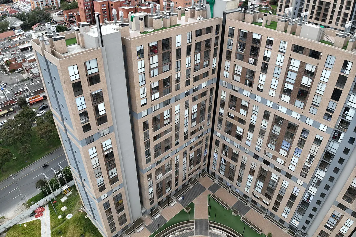 Foto del proyecto Salitre Living en avance de obra septiembre de 2025