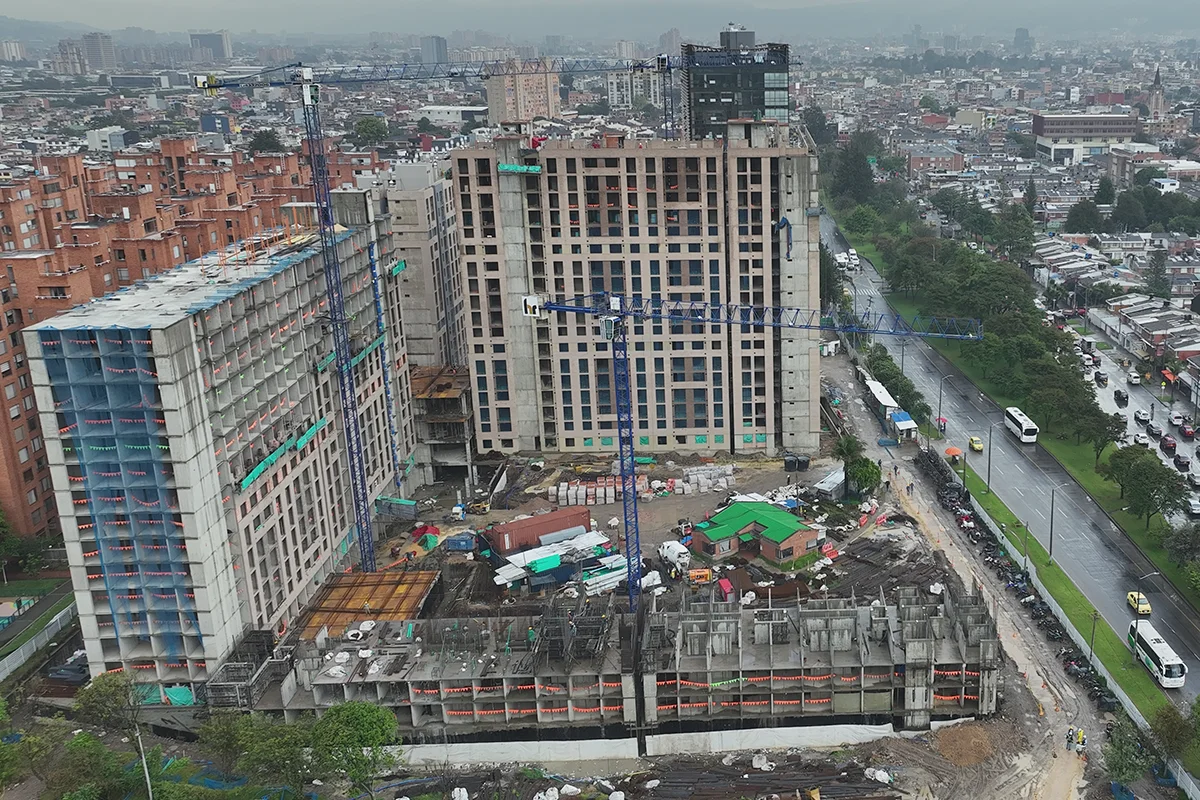 Foto del proyecto Salitre Living en avance de obra Septiembre de 2024