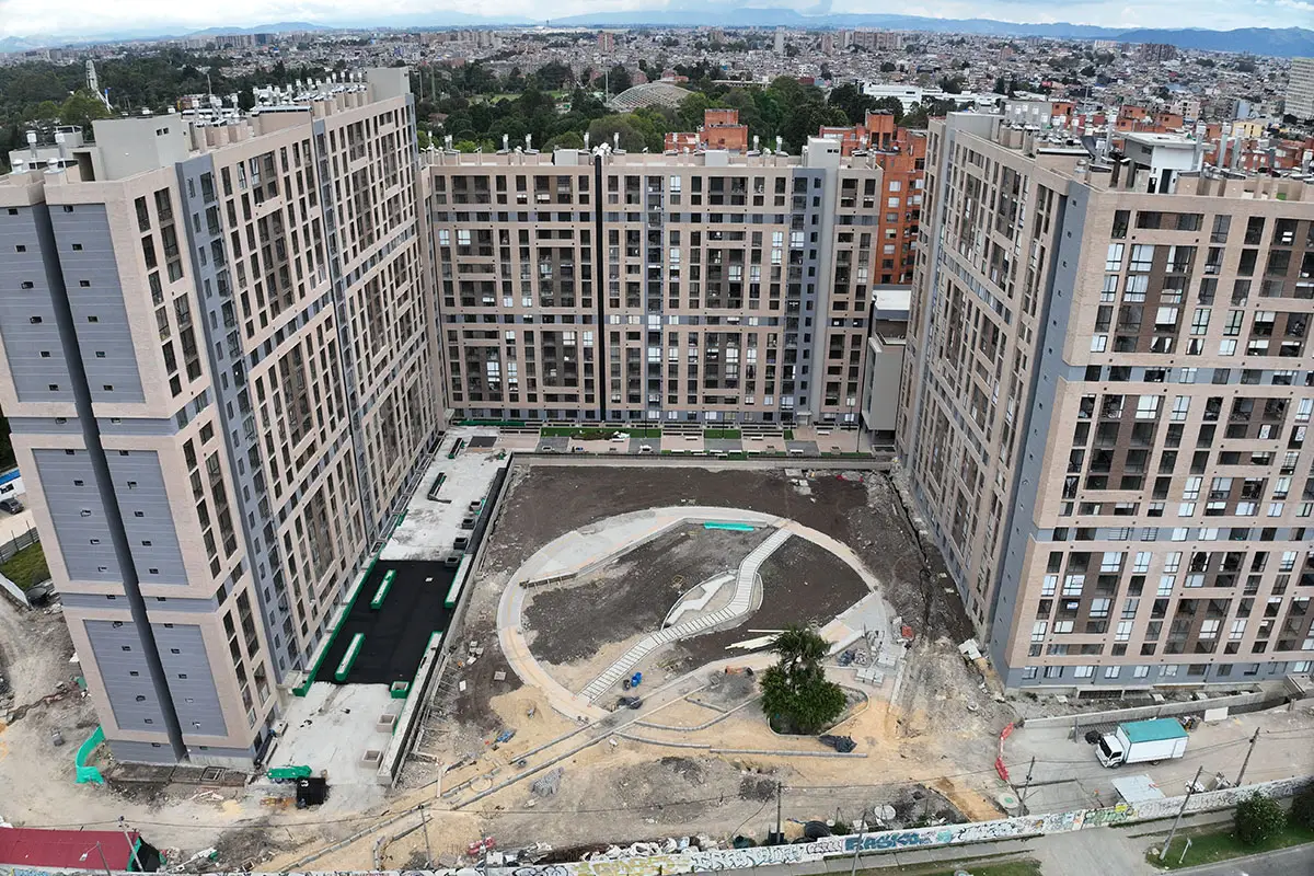 Foto del proyecto Salitre Living en avance de obra septiembre de 2025
