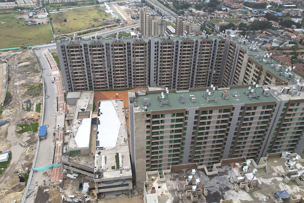 Foto del proyecto Tramonte Living en avance de obra octubre de 2025