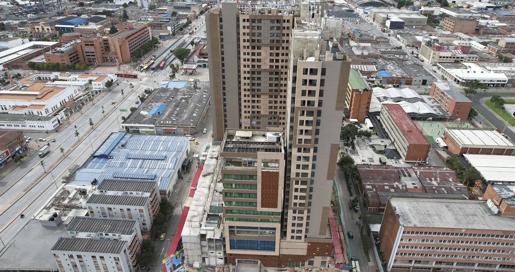 Foto del proyecto Urbana 30 en avance de obra octubre de 2025