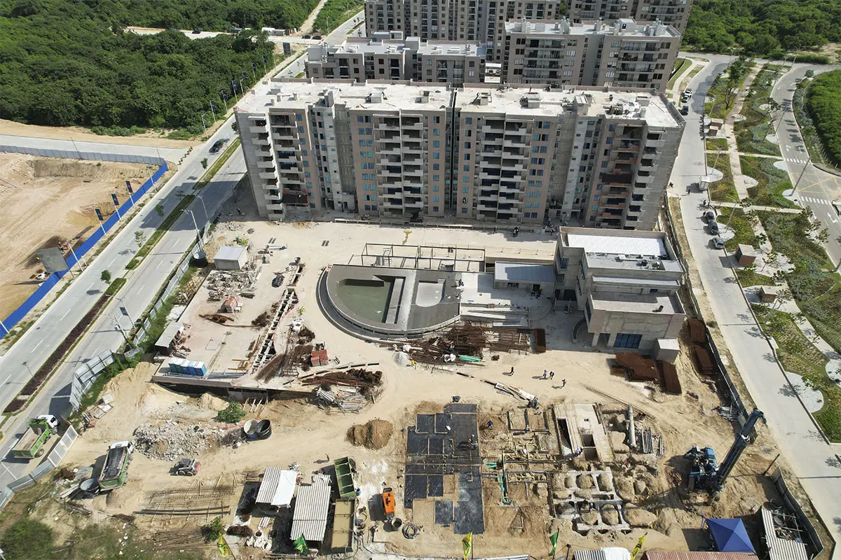 Foto del proyecto Vizcaina en avance de obra octubre de 2025