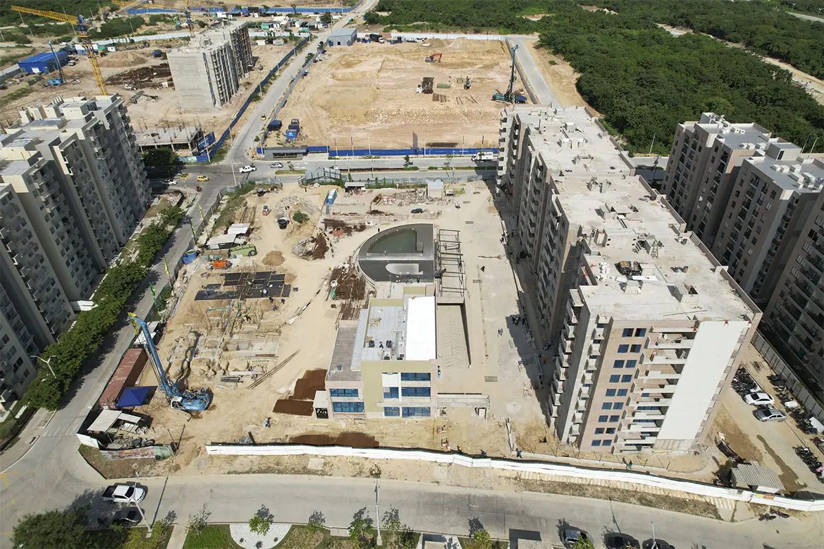 Foto del proyecto Vizcaina en avance de obra octubre de 2025